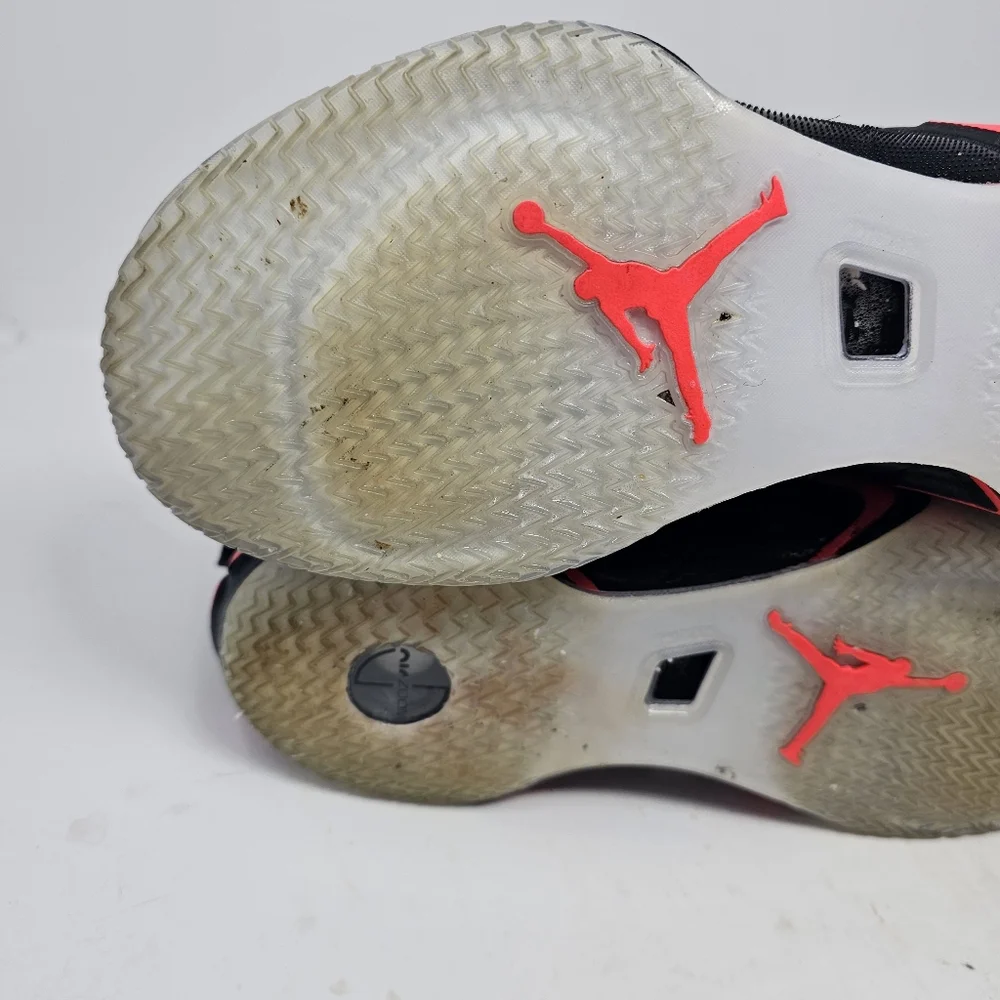 Air Jordan 36 Black Infrared Men's Size 8‎ No Box Black Red CZ2650-001.